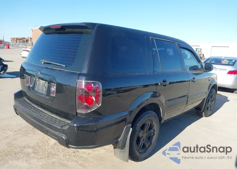 2006 Honda Pilot Lx из США, поврежденный, VIN 5FNYF28126B049110